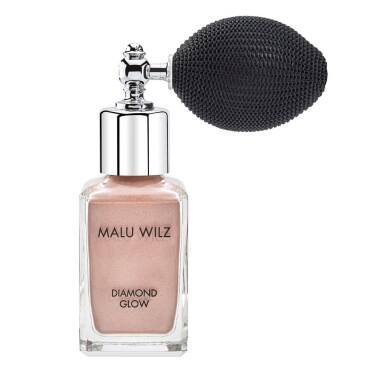 Puder rozświetlający z brokatem Diamond Glow