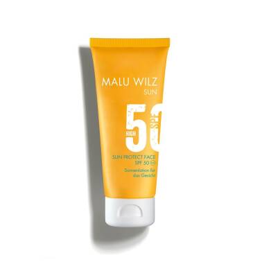 Mleczko do opalania, krem przeciwsłoneczny z filtrem UVA i UVB SPF 50 - Sun Protect Face SPF 50